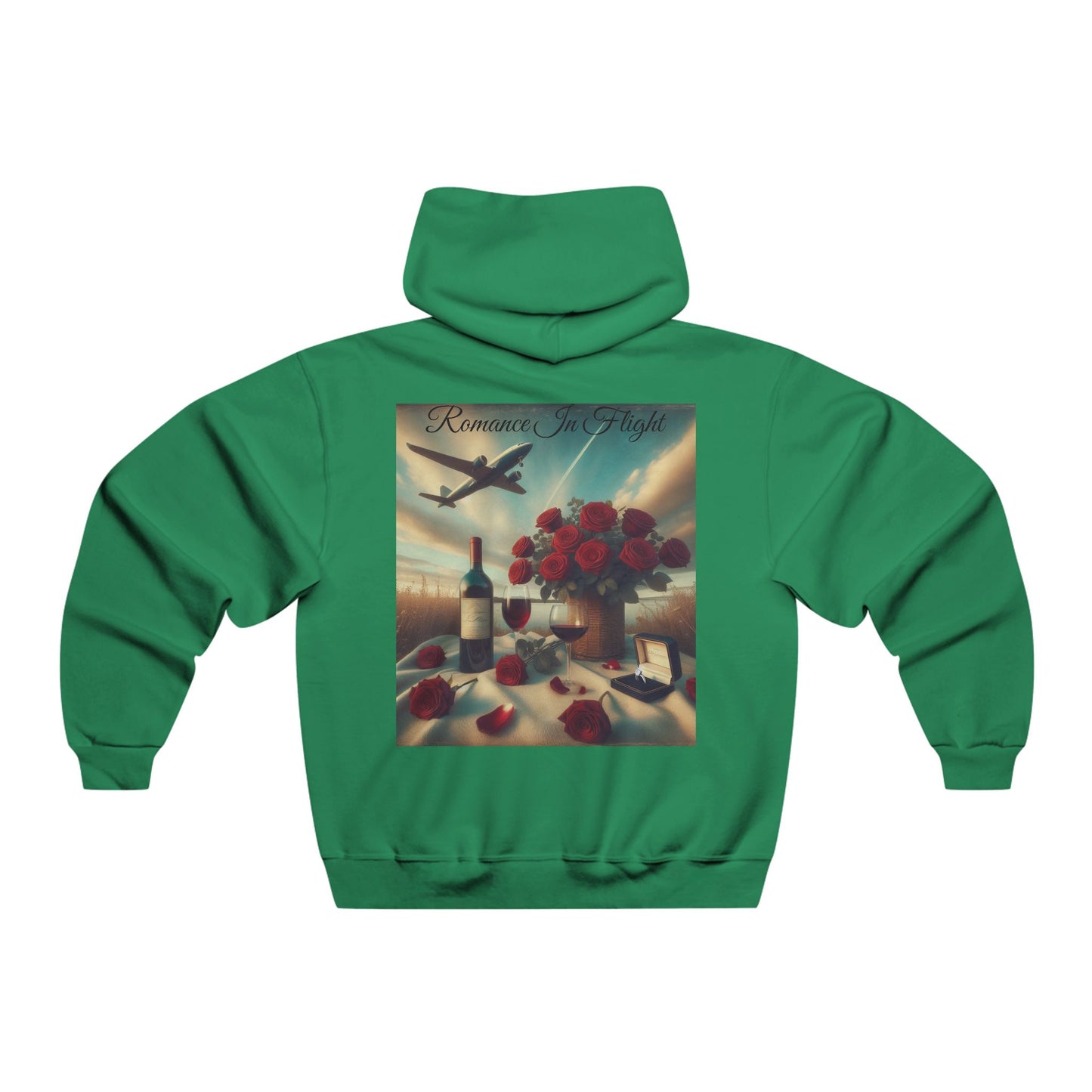 Romance In Flight Hooded Sweatshirt