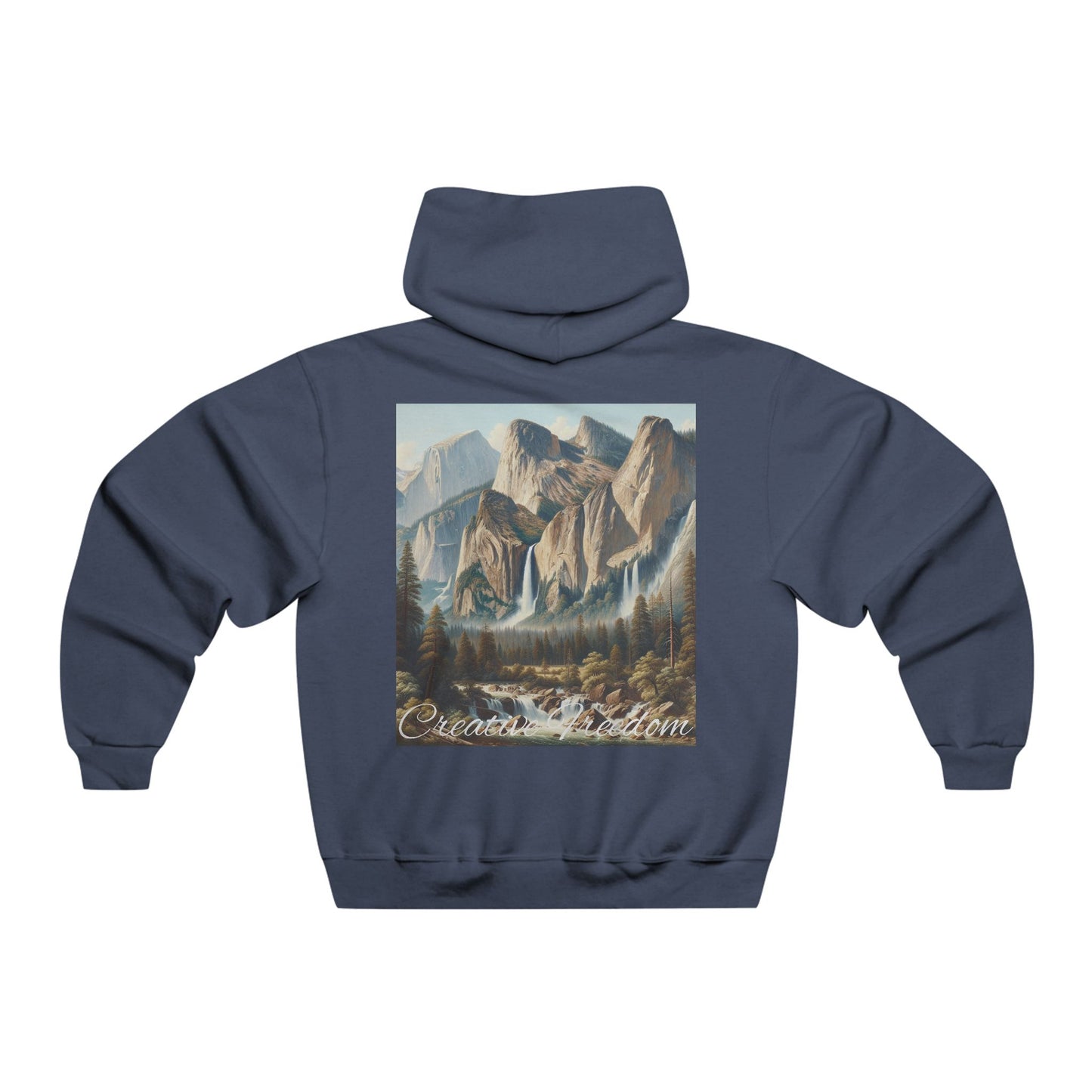 Creative Freedom ~The Sky Is Not The Limit Your Mind Is  Hooded Sweatshirt