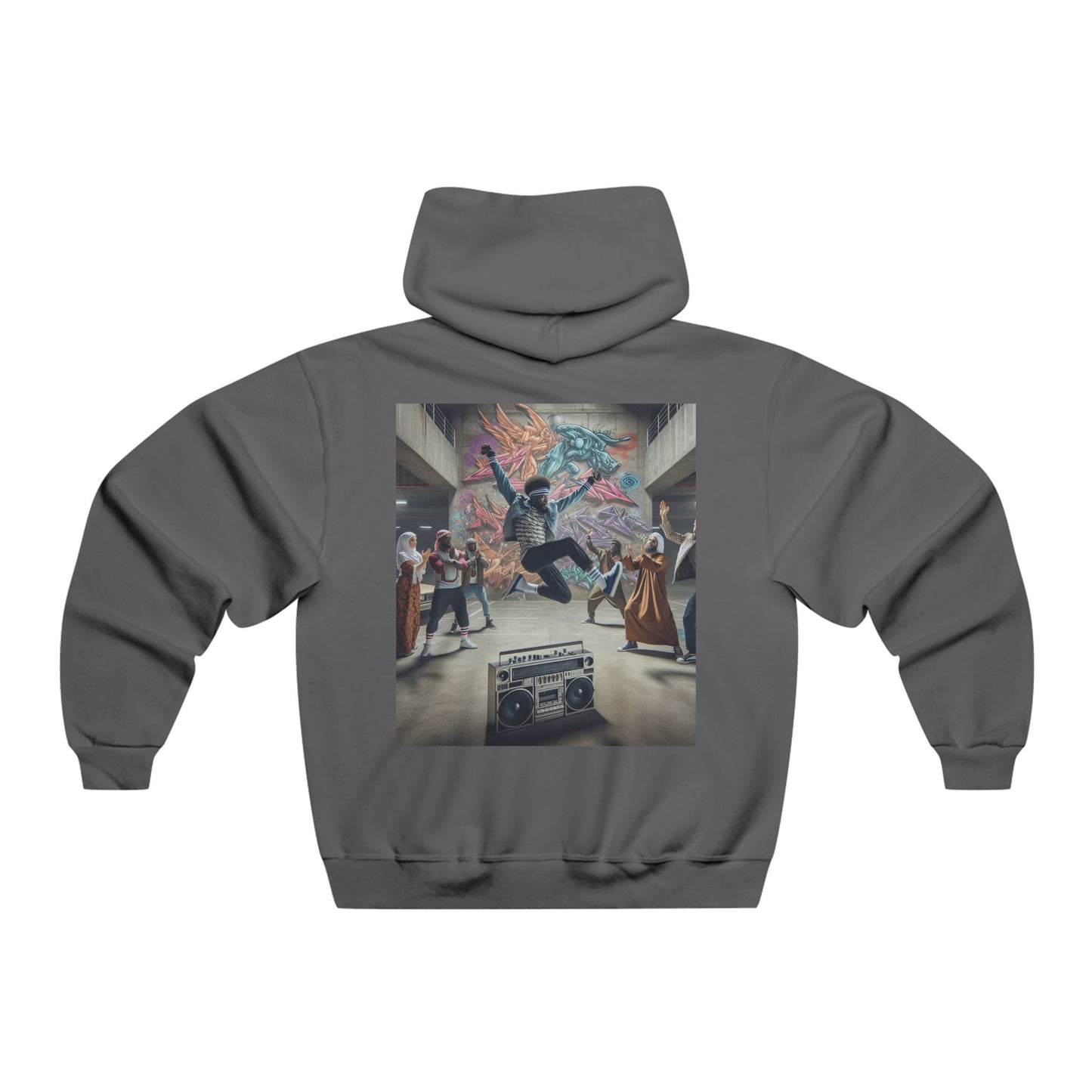 One Beat, One Heart: Dance Together, Shine Together. Collective Harmony Hooded Sweatshirt