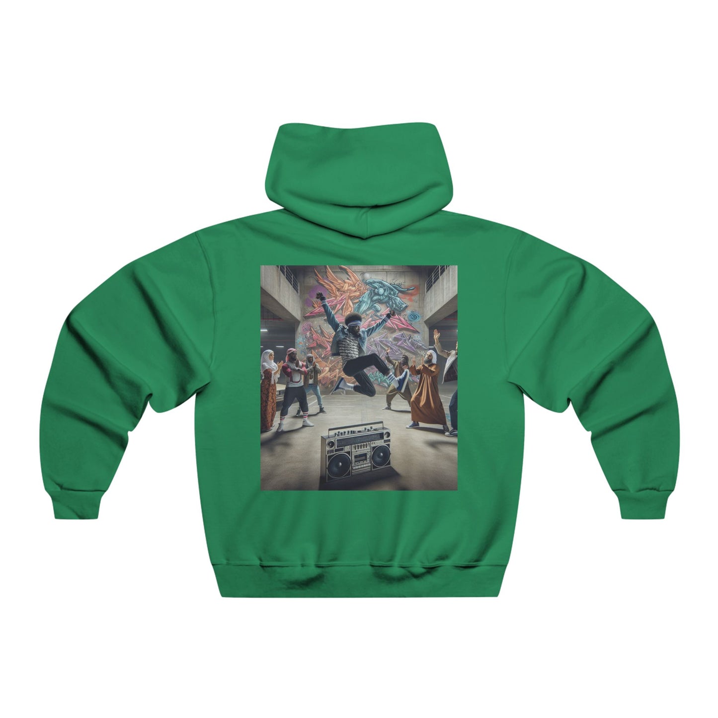One Beat, One Heart: Dance Together, Shine Together. Collective Harmony Hooded Sweatshirt