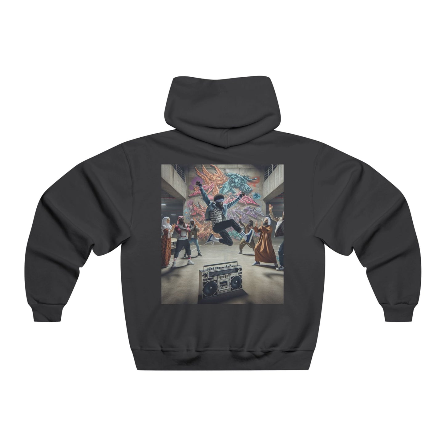 One Beat, One Heart: Dance Together, Shine Together. Collective Harmony Hooded Sweatshirt