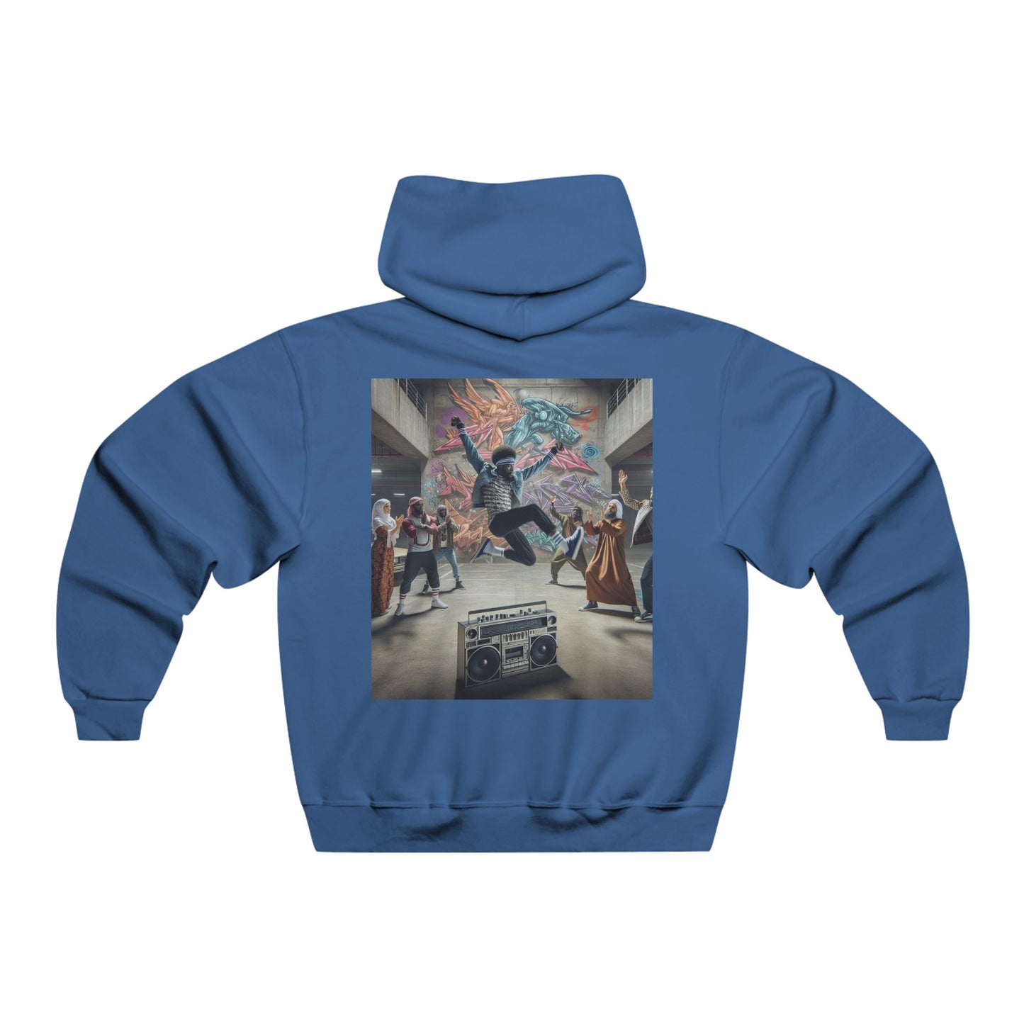One Beat, One Heart: Dance Together, Shine Together. Collective Harmony Hooded Sweatshirt