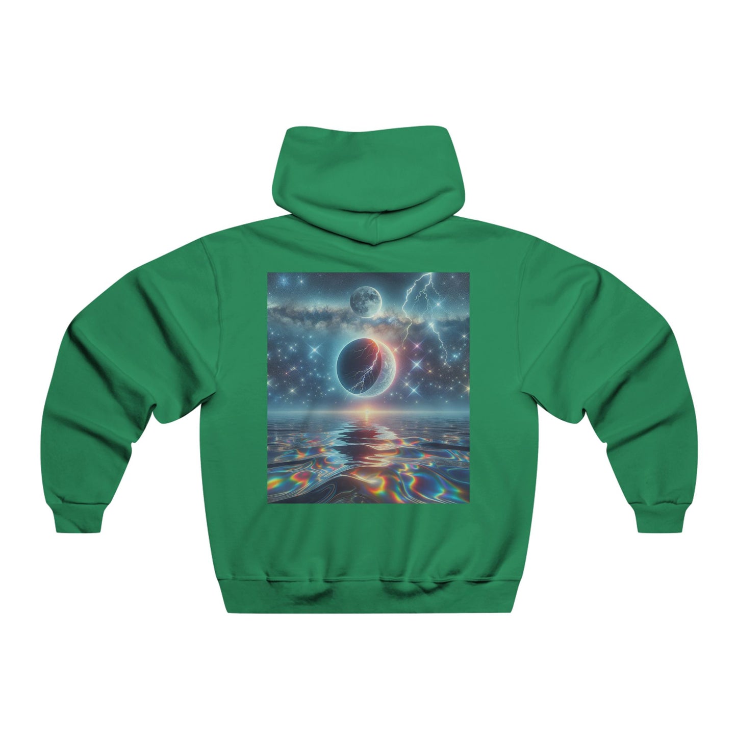 Prismatic Night  Hooded Sweatshirt