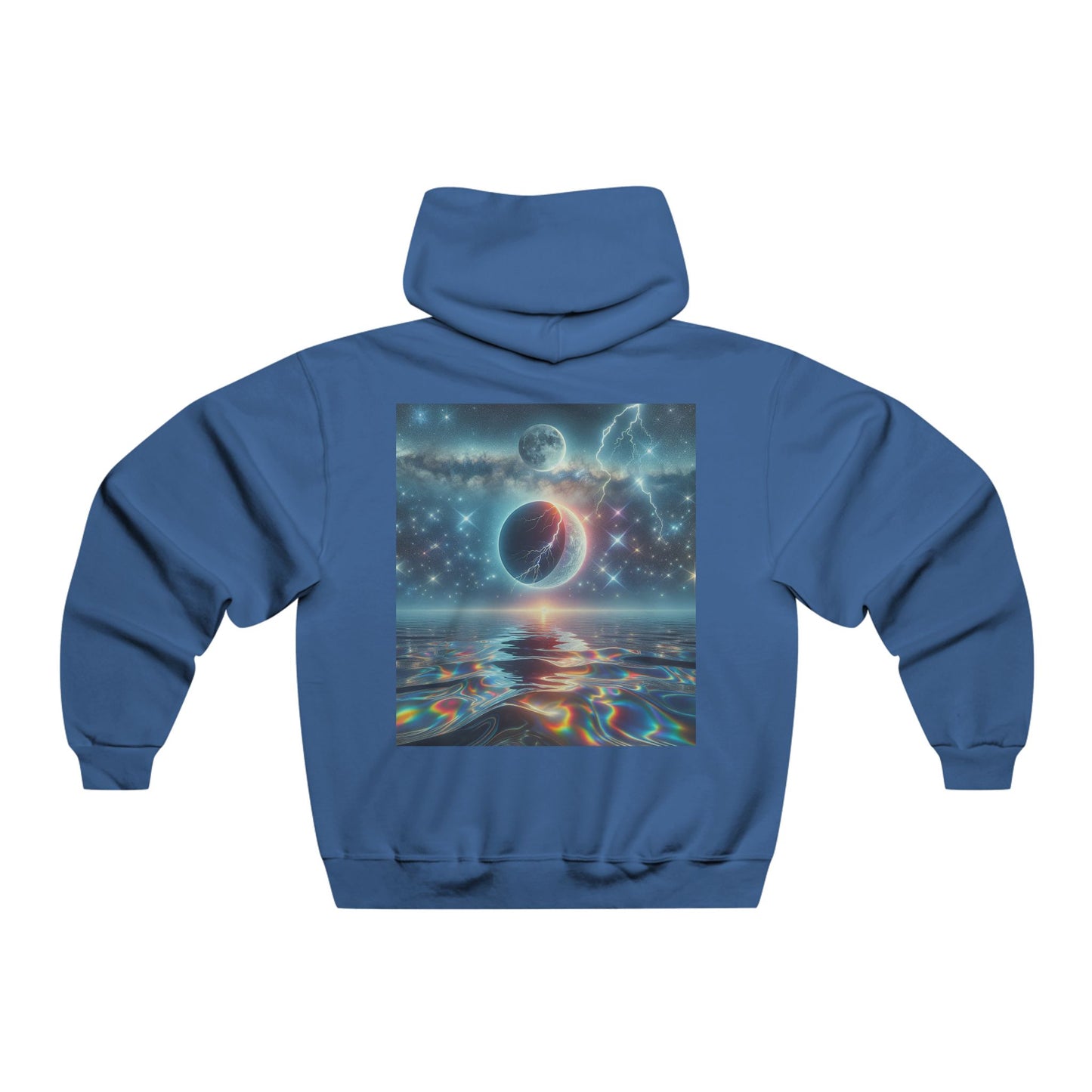Prismatic Night  Hooded Sweatshirt