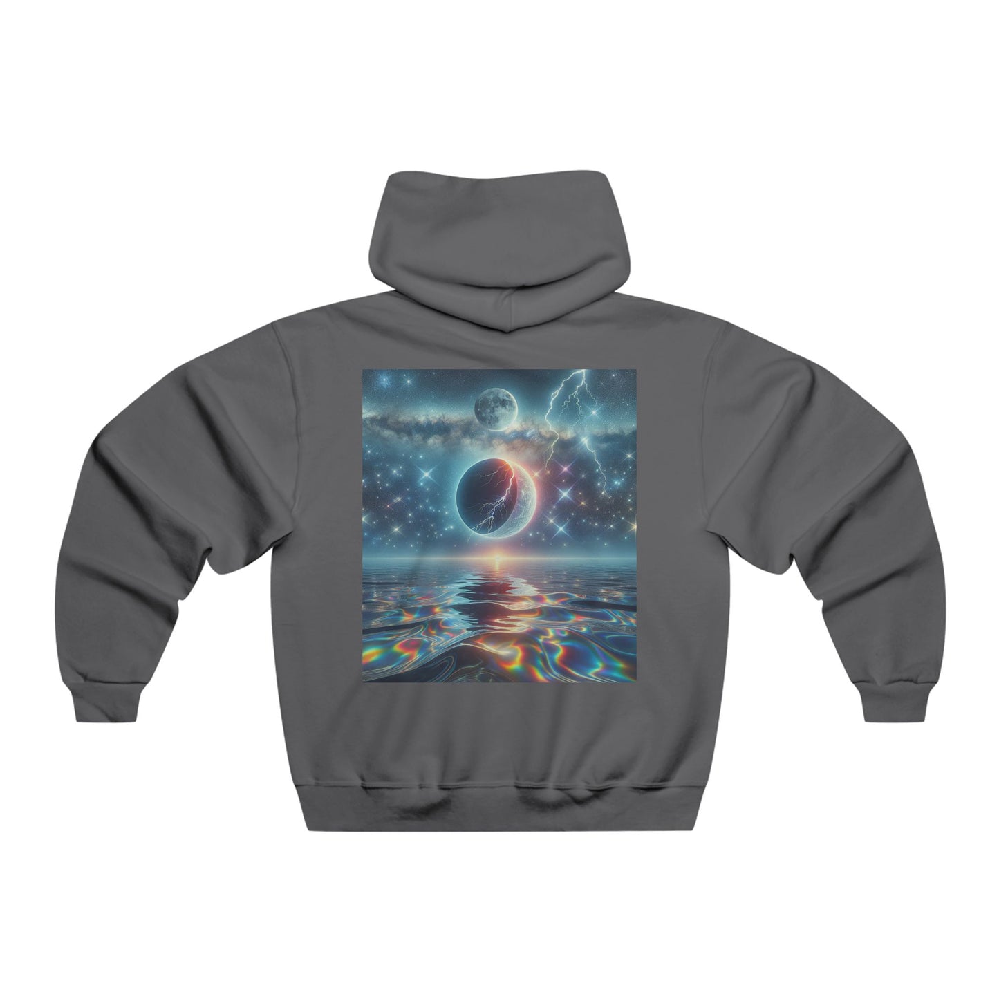 Prismatic Night  Hooded Sweatshirt