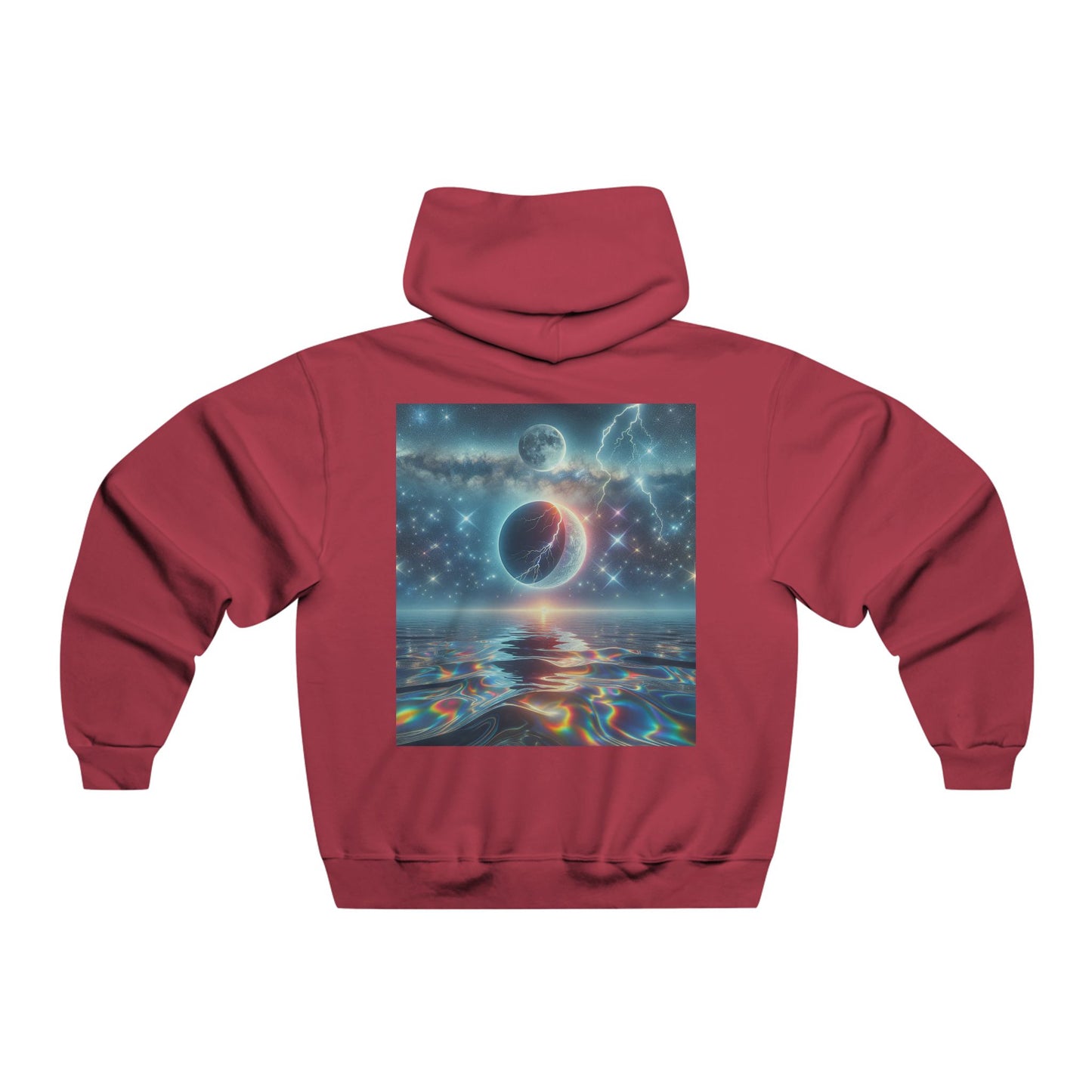 Prismatic Night  Hooded Sweatshirt