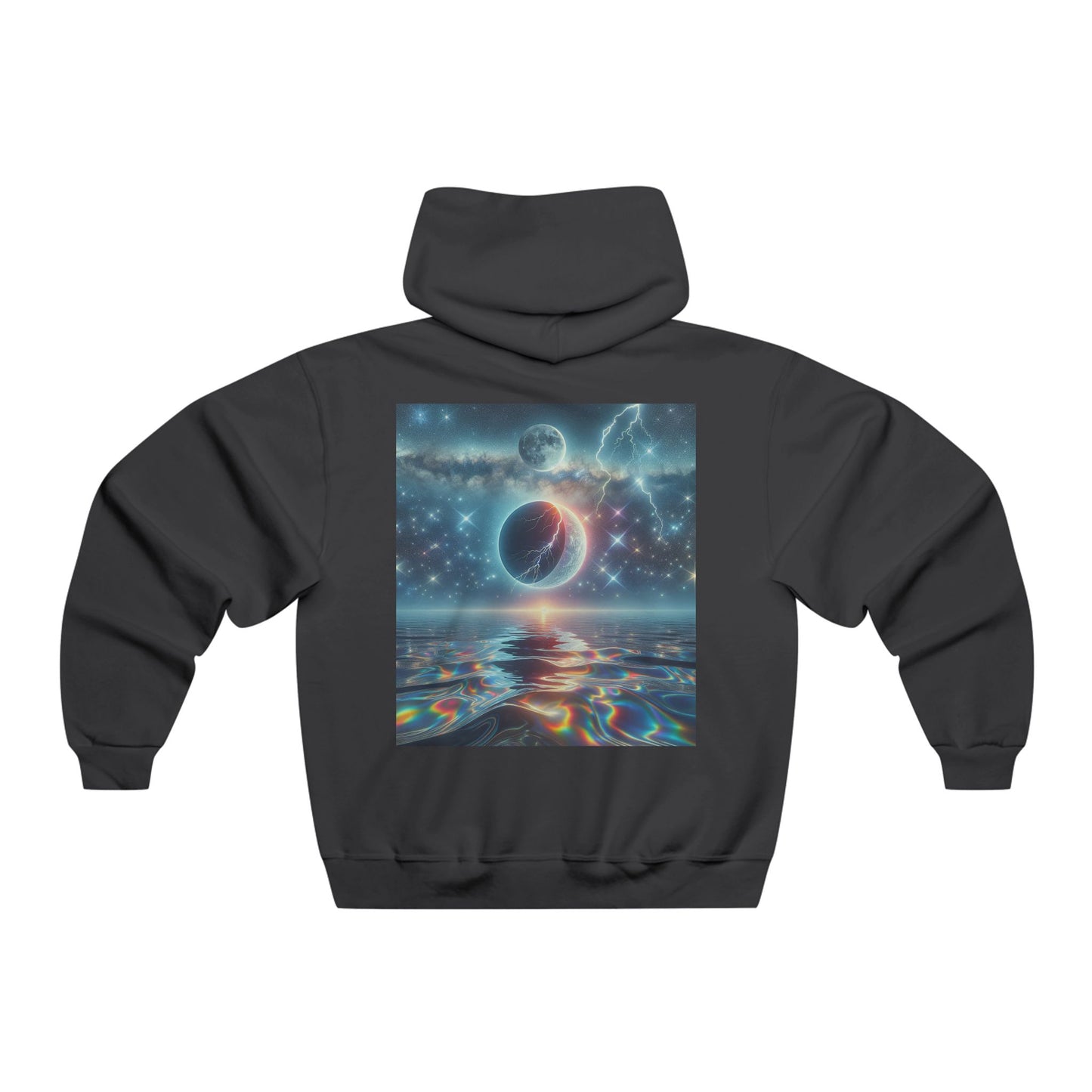 Prismatic Night  Hooded Sweatshirt