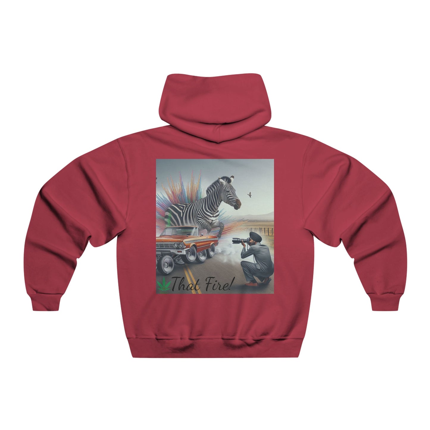 That Fire! Its Organic Hooded Sweatshirt