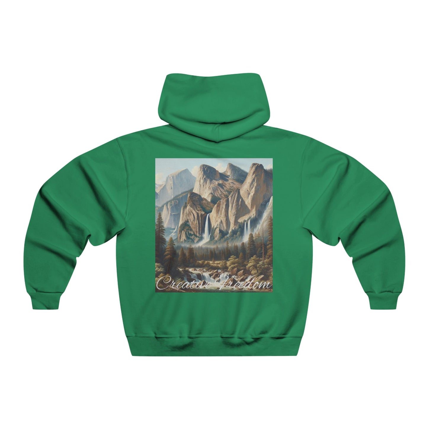 Creative Freedom ~The Sky Is Not The Limit Your Mind Is  Hooded Sweatshirt
