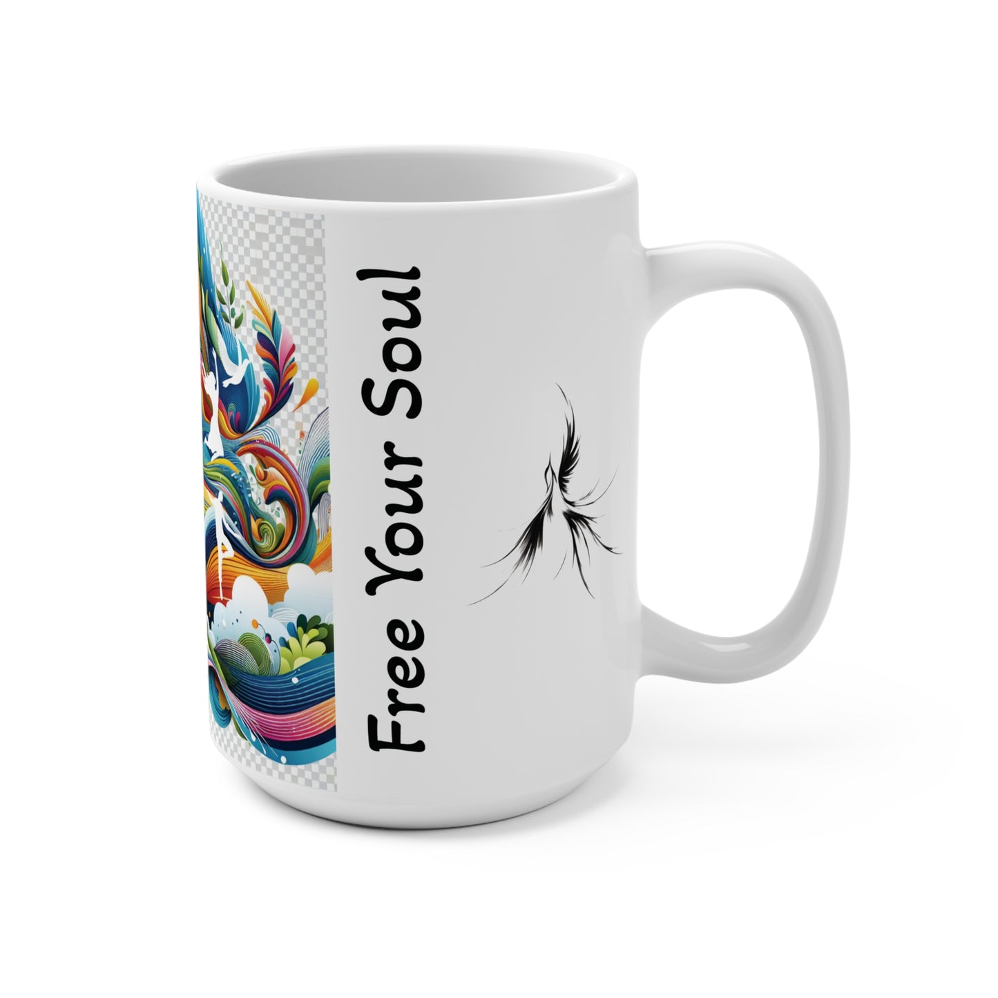 Unleash Your Spirit: Sip from Our 'Free Your Soul' Mug!