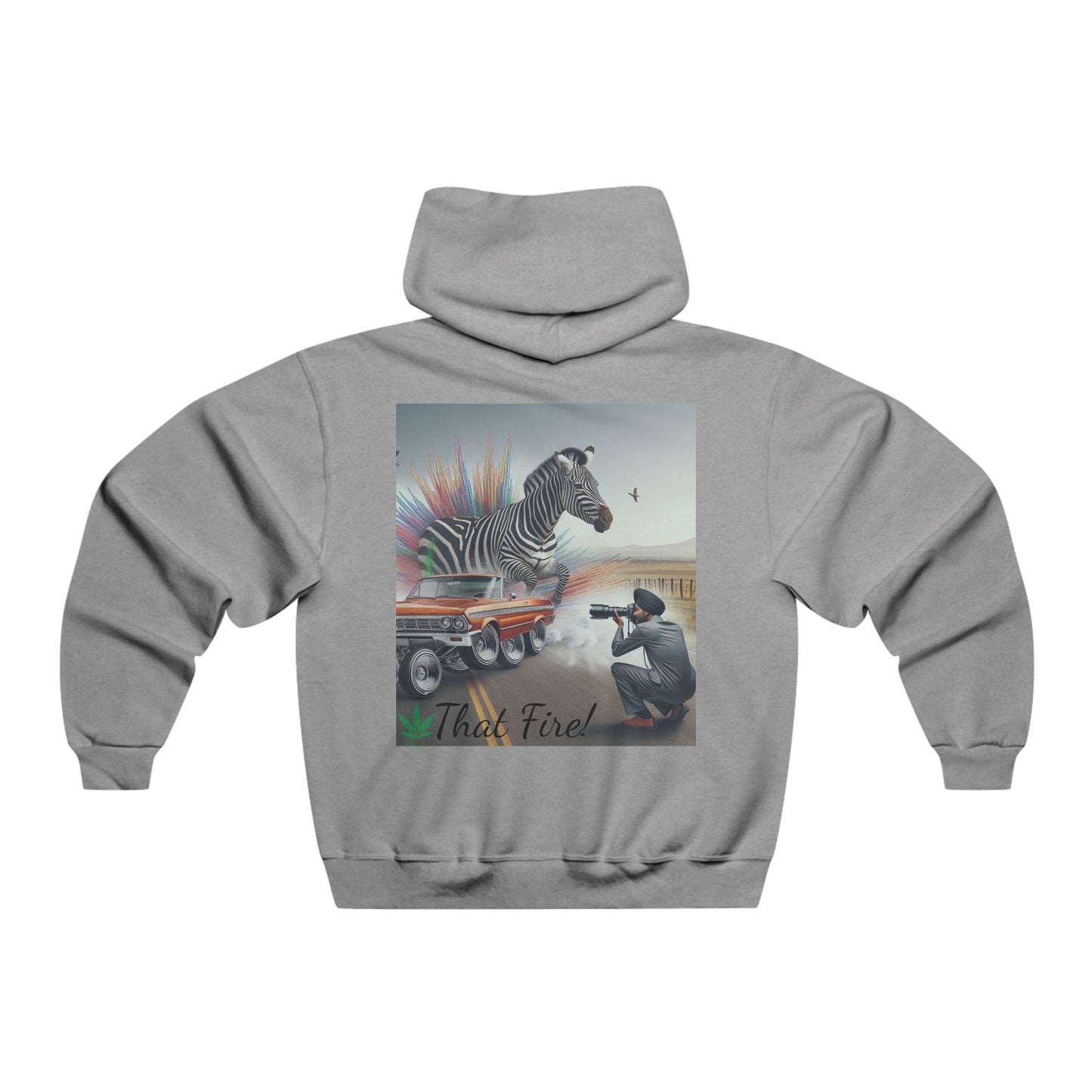 That Fire! Its Organic Hooded Sweatshirt