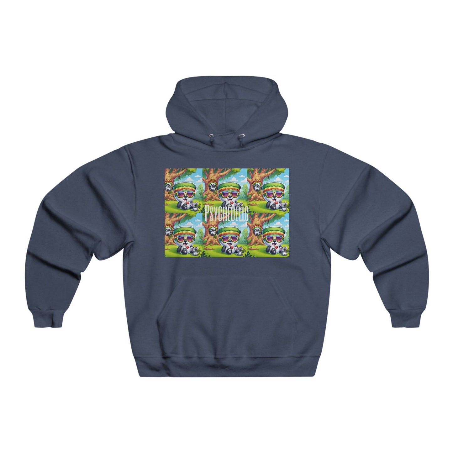 Psychedelic Hooded Sweatshirt