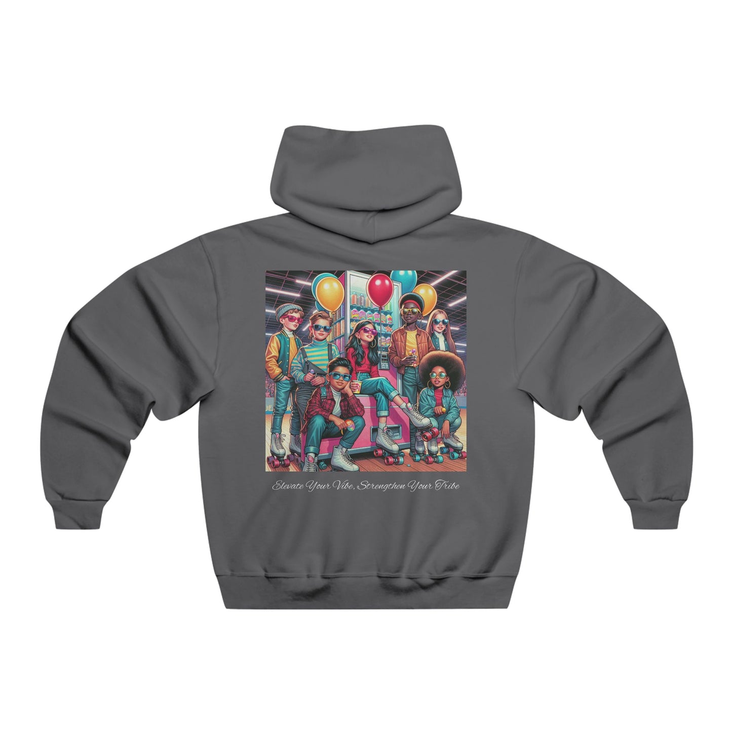 Elevate Your Vibe Strengthen Your Tribe  Hooded Sweatshirt