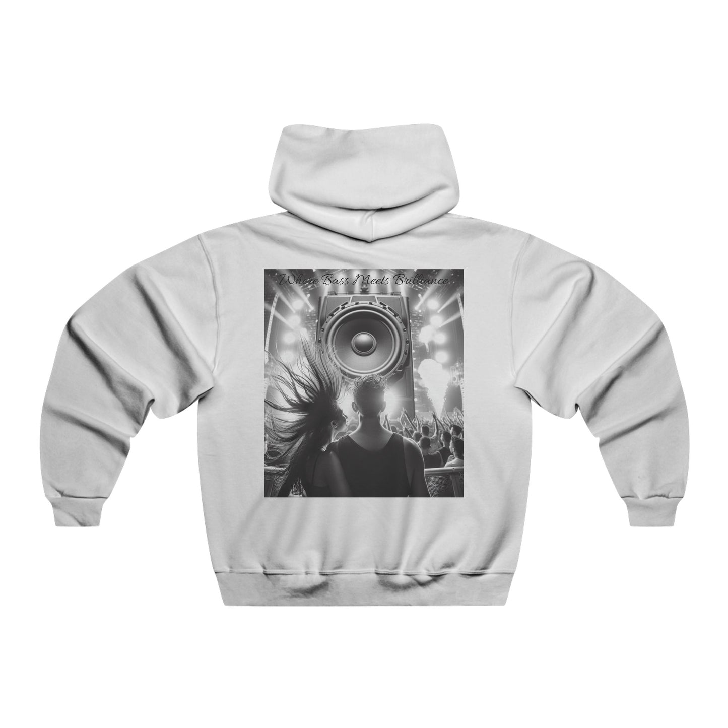 Where Bass Meets Brilliance Hooded Sweatshirt