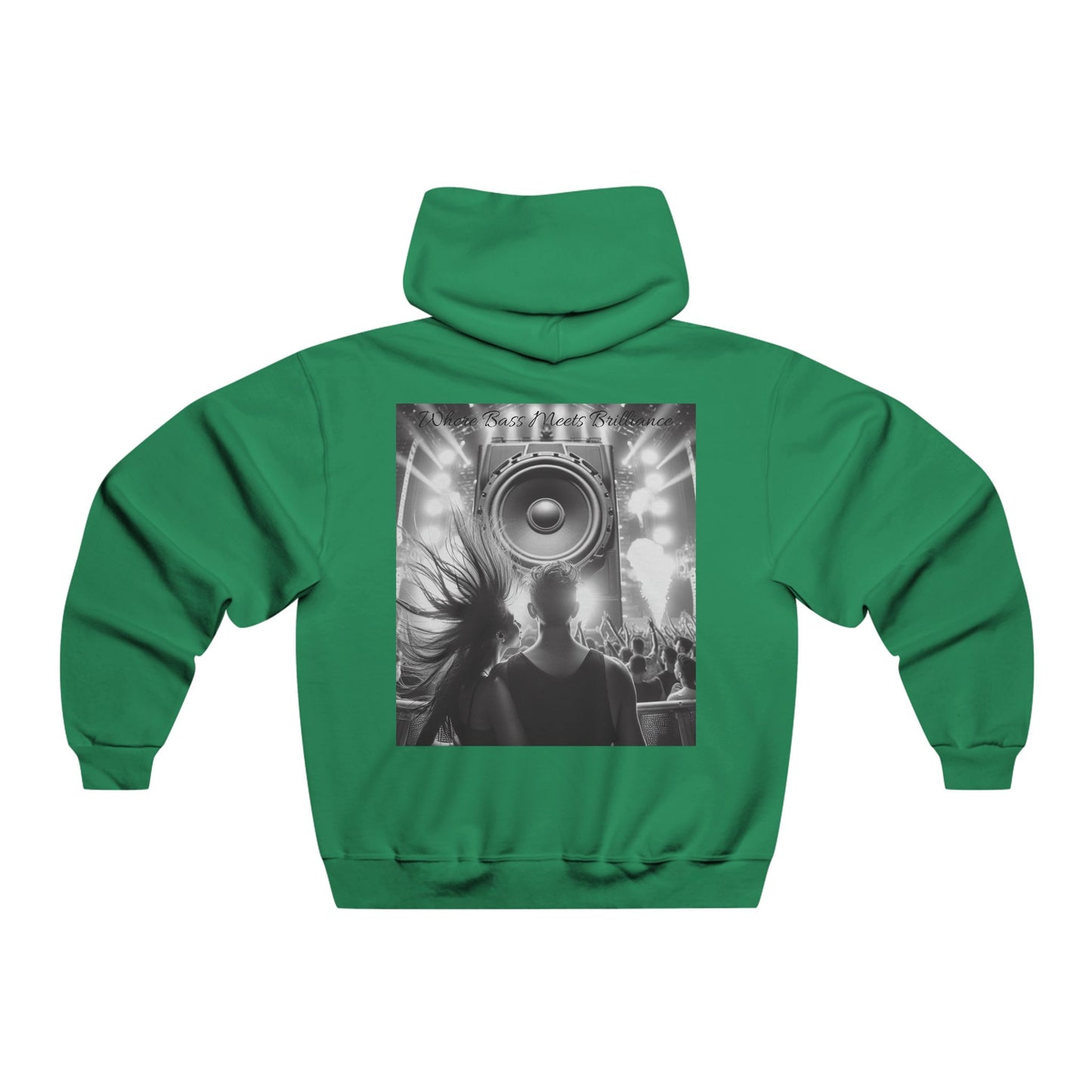 Where Bass Meets Brilliance Hooded Sweatshirt