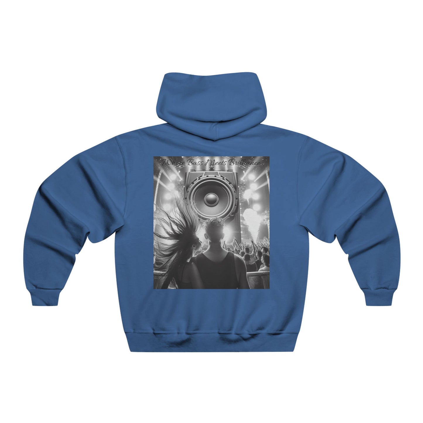 Where Bass Meets Brilliance Hooded Sweatshirt