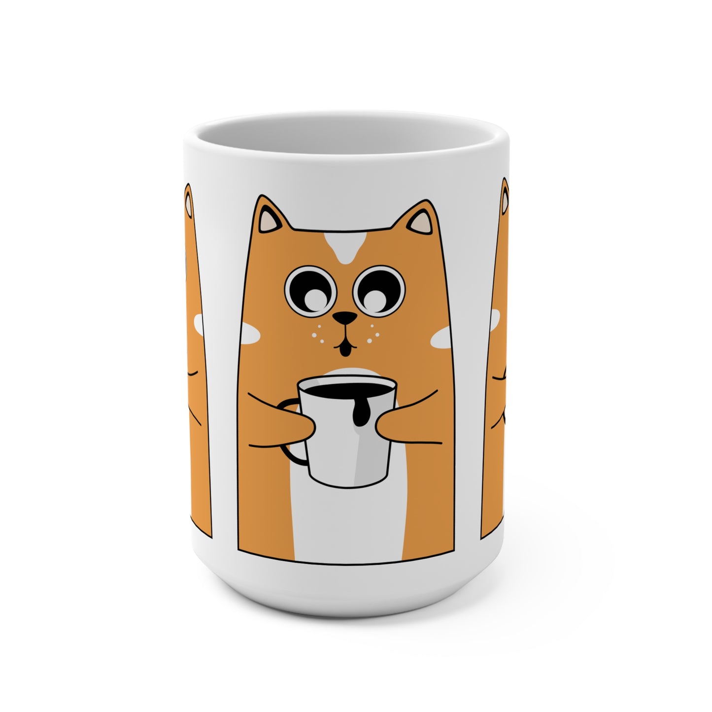 Meow Coffee Mug 15oz