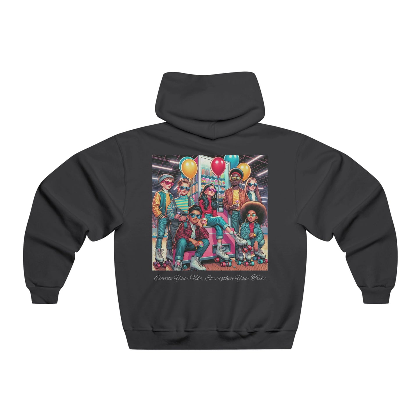 Elevate Your Vibe Strengthen Your Tribe  Hooded Sweatshirt