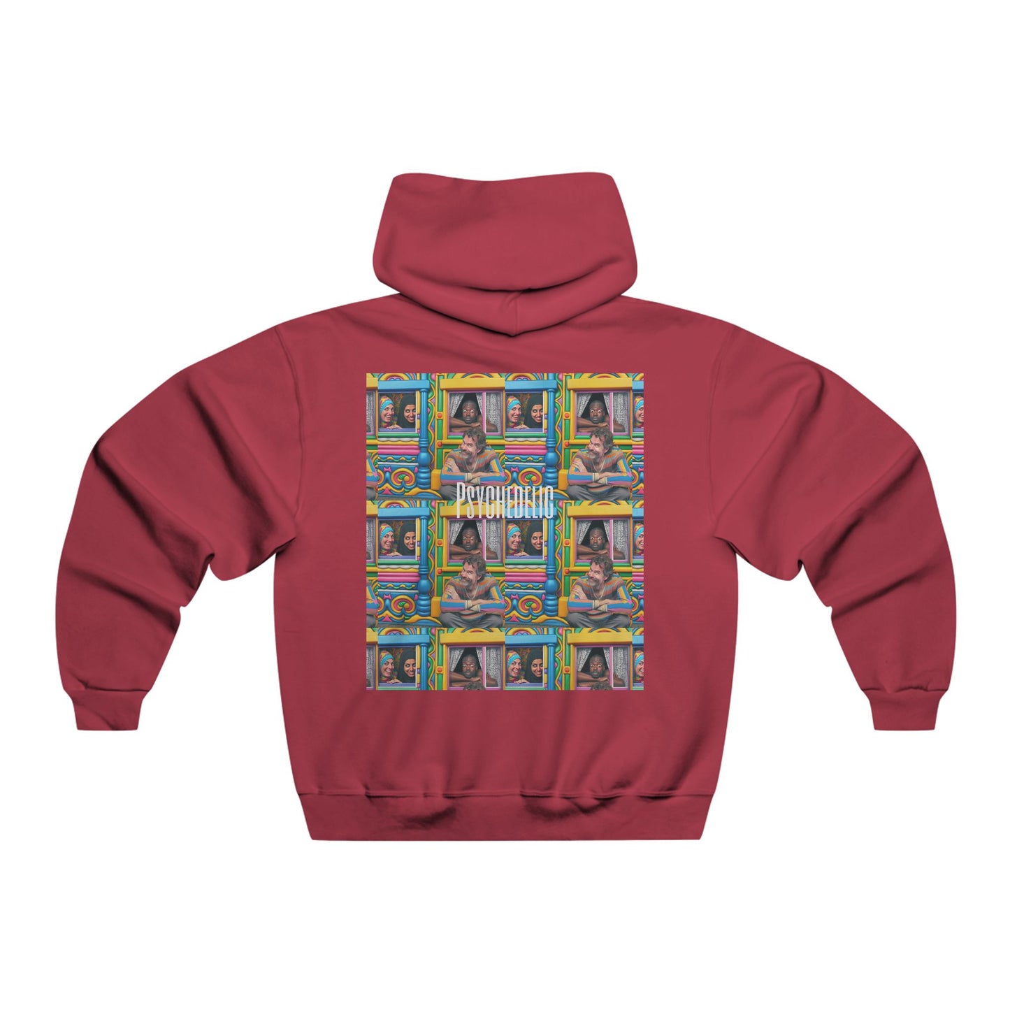 Psychedelic Hooded Sweatshirt