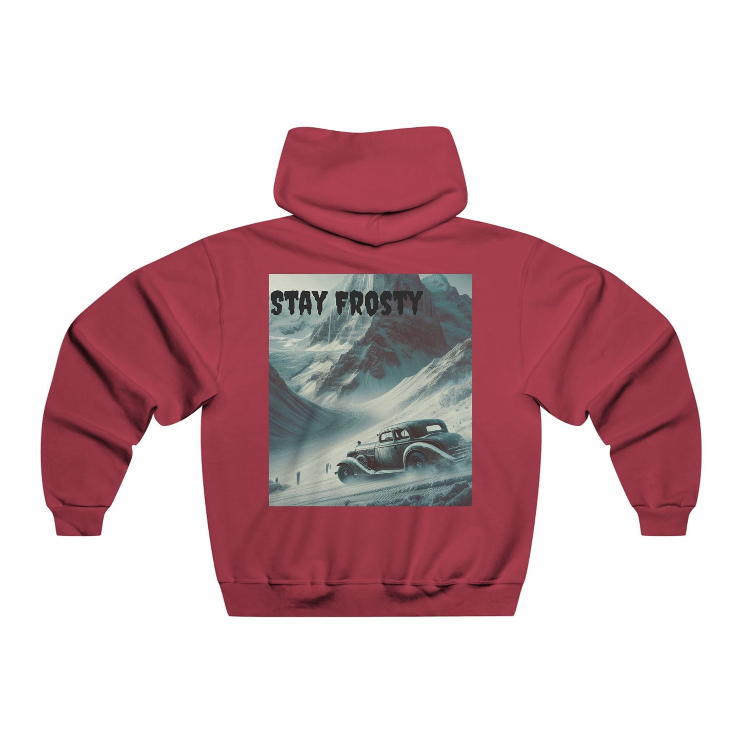Stay Frosty, Rebel with a Cause Hooded Sweatshirt